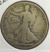 1917D Walking Liberty Half Dollar REV
