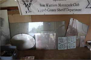 mirror and glass lot