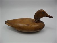 Hand Carved 3 Piece Wooden Duck Decoy