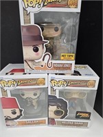 FUNKO POPS  3- Indiana Jones