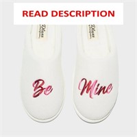 dluxe by dearfoams Be Mine Slippers - L