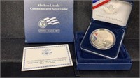 2009 Proof  Lincoln Silver Commemorative Dollar
