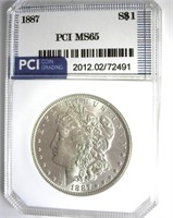 1887 Morgan PCI MS65