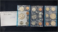 3 Partial Mint Sets 1973 / 1977 / 1994