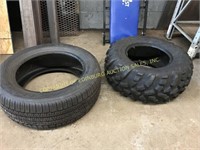 (2) tires