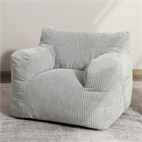 HIGOGOGO Bean Bag Chair  Grey Medium