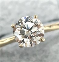 $2500 10K  Lab Diamond  0.8Ct Ring
