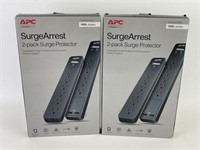APC SurgeArrest 2-Pack Surge Protectors