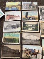 Approximately 300 vintage collectible post