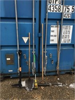 Yard tools, shovel,rakes, fiskars weeder