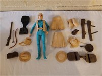 Vintage Jane West Action Figure & Accessories 1