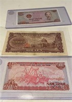 VIETNAM AND JAPANESE CURRENCY
