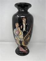 Art Pottery Vase Signed Rick Wisecarver 17"H