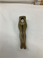 Brass “Naked” Nutcracker, 4 3/4”T