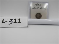 1850 Half Dime