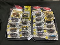 19 NOS Adv NASCAR Stock Car Die Cast Toys.