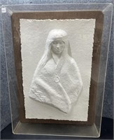 Alvin Marshall ‘La Puebla’ Cast Paper Relief In