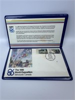 1986 World Expo 1st Day Issue Stamp