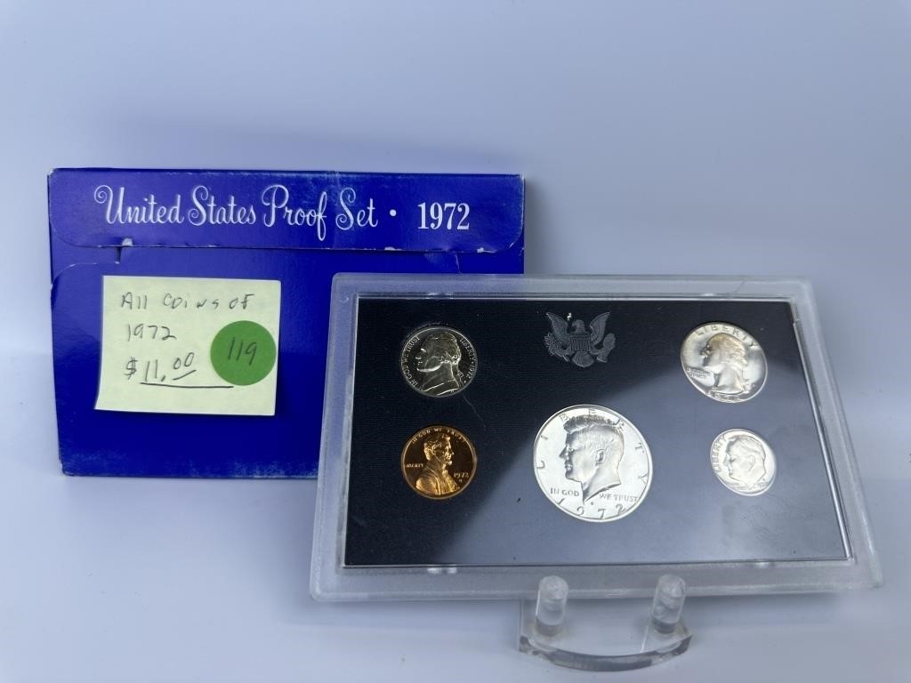 Summer Coin and Jewelry Auction
