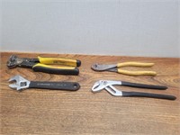 Nibs 8in Cresent Wrench Cutters Adjustable Plyers