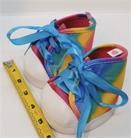 Build a Bear Pink Rainbow High Top Sneaker ShoeS