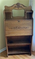 VTG Solid Oak SECRETARY Circa 1920