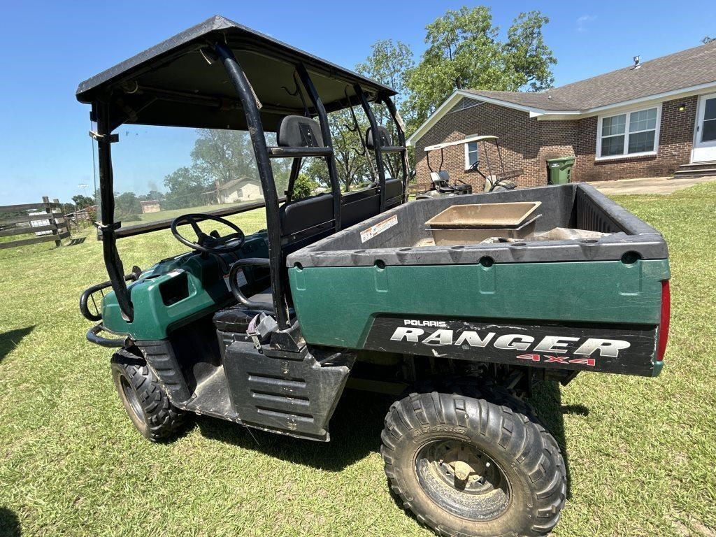 2008 Polaris Ranger 4x4 500 EFI with vinyl doors