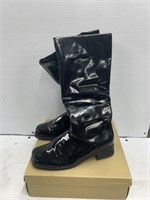 Sporto size 10 M black leather boots