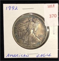 1992 U.S. Silver Eagle
