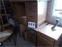 2 Desks and File Cabinet