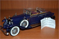 Franklin Mint 1926 Mercedes Benz Model K Diecast