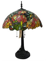 Tiffany Style Stained Glass Table Lamp