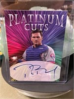 Platinum Cuts Tom Brady Promo Card