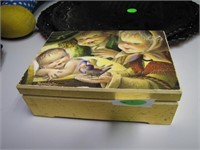 Vintage ANRI Music Box (Works) Plays: It's A Small