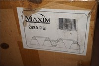 NIB F4 Globe Bathroom Light Fixture