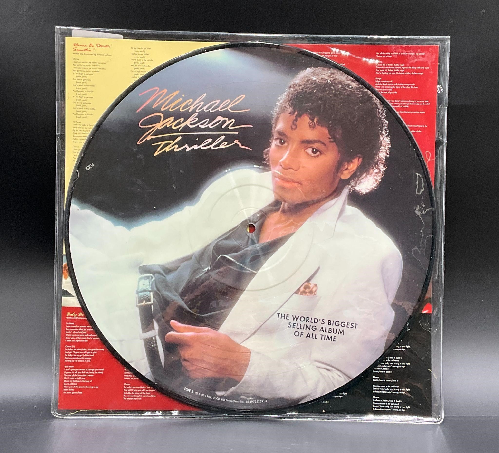 2008 Michael Jackson "Thriller" Picture Disc