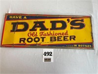DAD'S Root Beer Sign