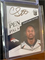 COURTLAND SUTTON PEN PALS GOLD INK SP