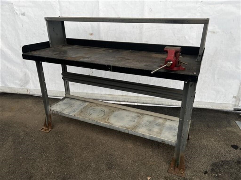 Steel Crafted Work Bench w/ Vise