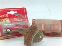 Coca-Cola Die Cast Cars and Bottle Opener