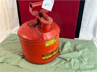 *VINTAGE JUST RITE 2 GAL. GAS CAN