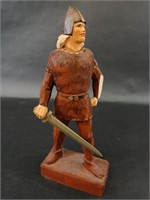 Henning Wood Hand Carving of Viking