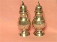 Sterling Silver Salt And Pepper Shakers