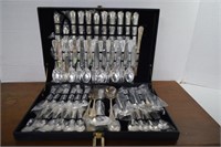 52pc. Silverplate Flatware In Case