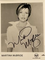 Martina McBride signed photo