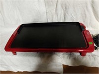 Large Red Ginnys Electric Griddle