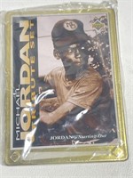 1995 Upper Deck Michael Jordan Tin Tribute Card