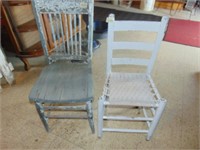 (2) Country Kitchen Chairs