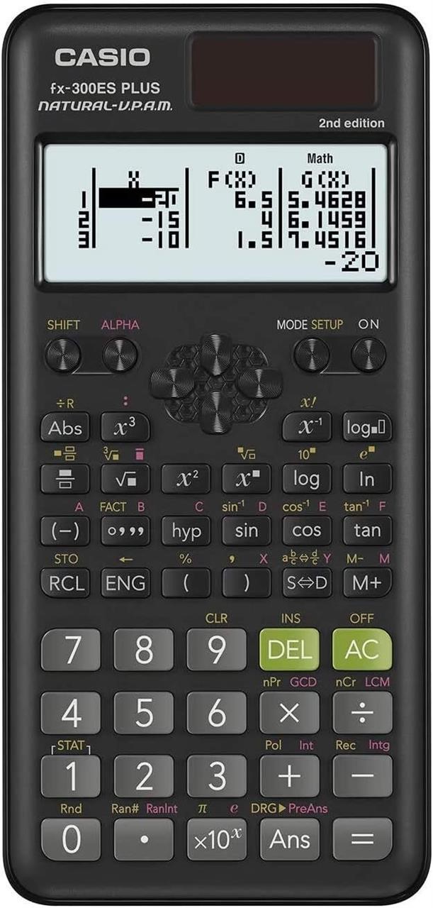 FX-300ESPLS2-SA-IT Calculator Black