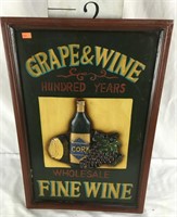 Fine Wine Sign